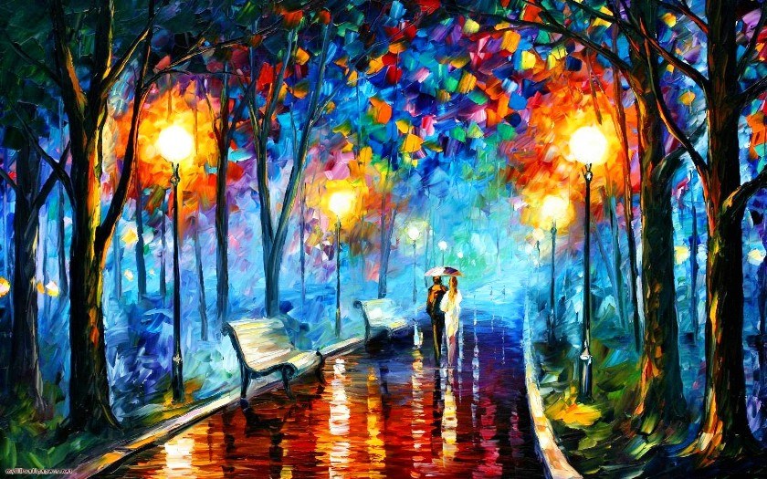 Leonid Afremov MISTY MOOD